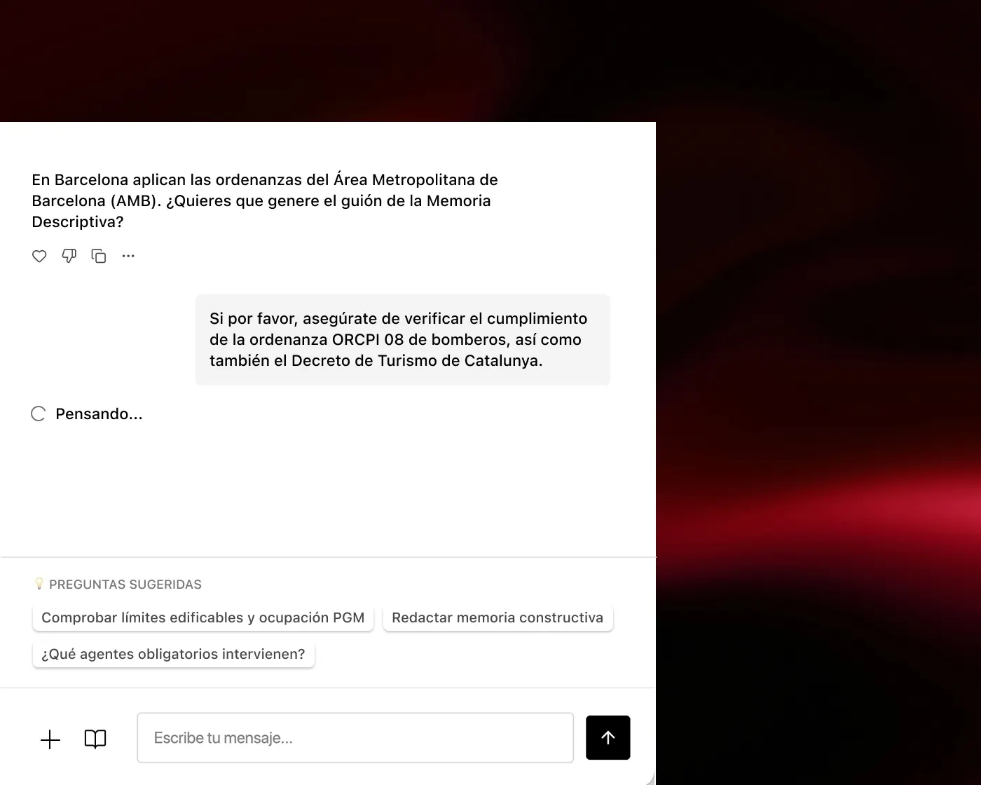 Conversación con la IA